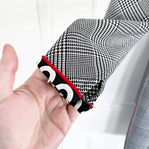 Carlisle Houndstooth Wool Blend Sheath Dress - Picture 3 of 10